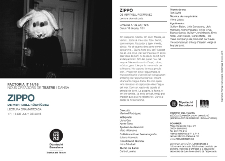 Programa ZIPPO de Meritxell Rodríguez