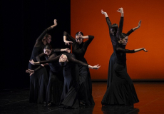 Alumnat de dansa espanyola del CPD. Fotografia: Jordi Vidal
