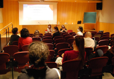 La primera sessió de formació va tenir lloc a l'Auditori de l'Institut del Teatre el divendres 28 de maig