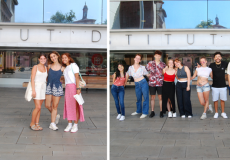 Estudiants del programa erasmus del primer semestre del curs 23-24
