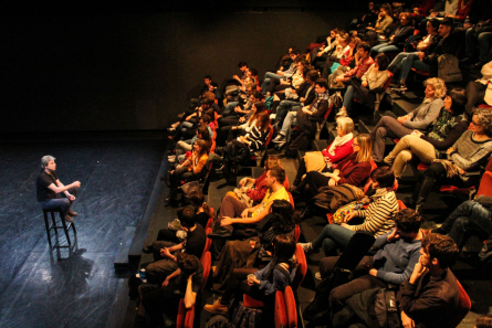 Alberto San Juan xerrada Teatro de barrio