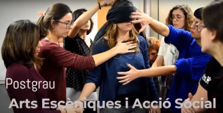 Imatge vídeo Postgrau Arts Escèniques i Acció Social